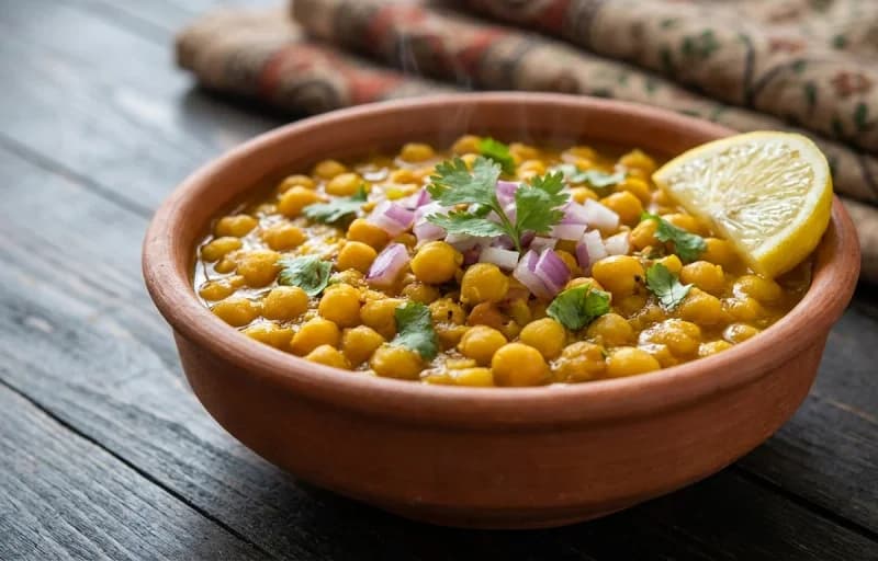 Ghugni with Jhal Muri - Recipe 1