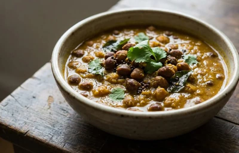 Goan Sanna, Goan Chane Ros and Koshimbir - Recipe 2