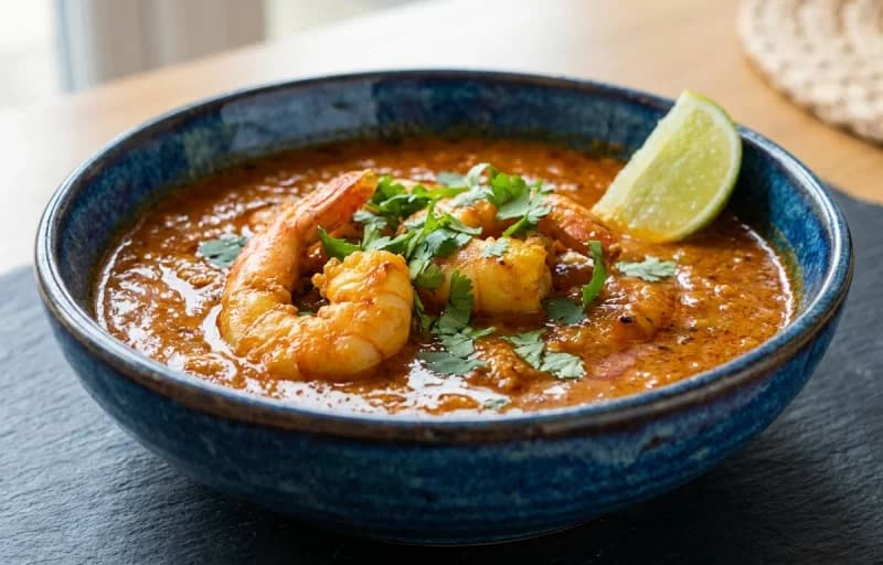 Goan Prawn Xec Xec with Goan Red Rice - Recipe 1