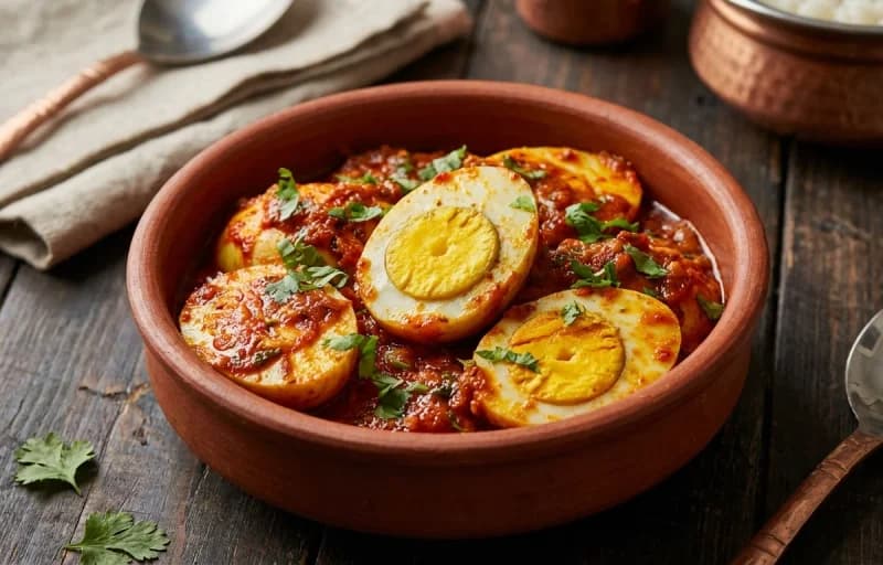 Goan Recheado Masala Egg Fry with Ladi Pav - Recipe 1