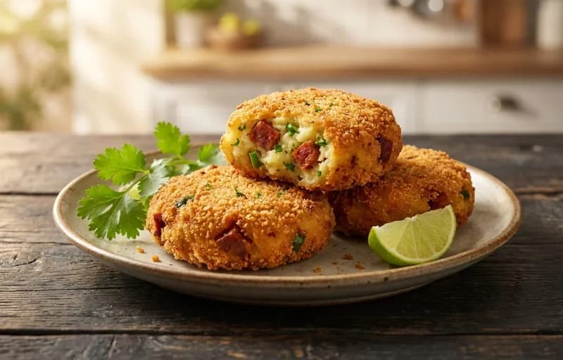 Goan Sausage and Potato Chops with Ladi Pav - Recipe 1