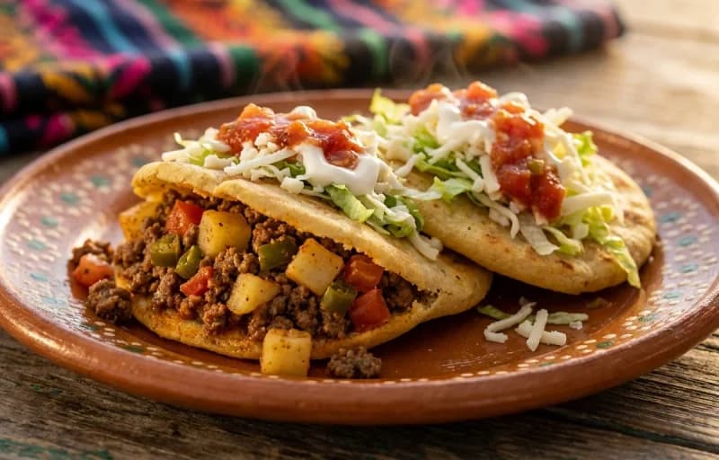 Gorditas with Restaurant-Style Salsa - Recipe 1