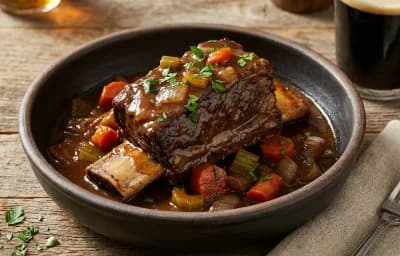 Guinness Braised Beef Short Ribs