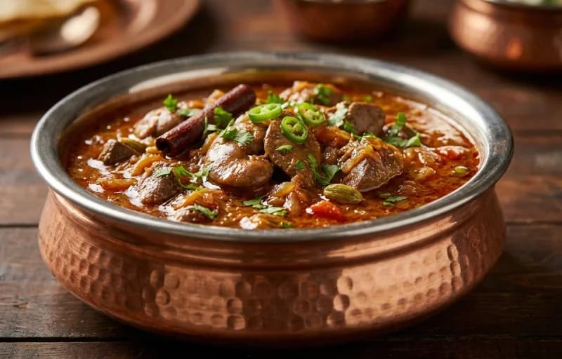 Gurda Kaleji Masala with Ladi Pav - Recipe 1