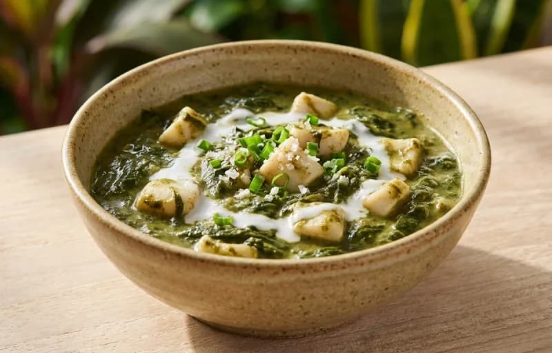 Squid Luau with Steamed Basmati Rice - Recipe 1