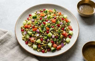 Sprouted Moong Salad