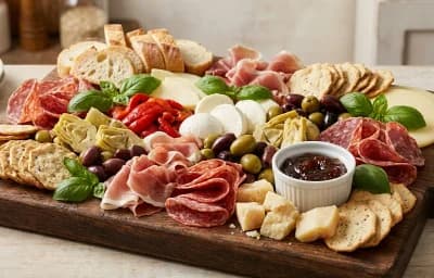 Italian-American Antipasto Platter