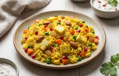 Jeweled Vegetable Pulao