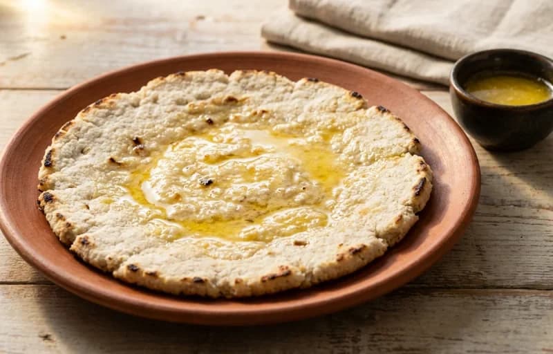 Valor Papdi nu Shaak, Jowar Rotla and Dal Tadka - Recipe 2