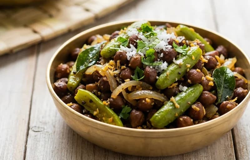 Kadle Manoli with Chapati - Recipe 1