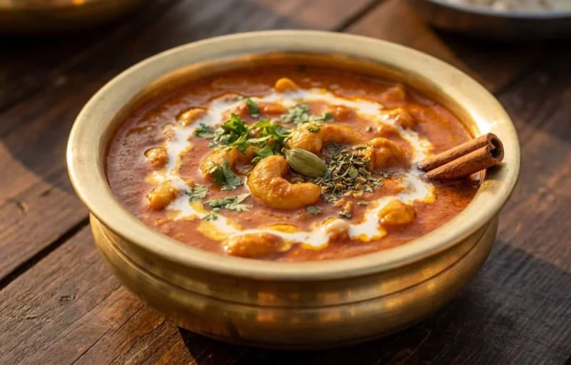 Kaju Masala with Jeera Rice - Recipe 1