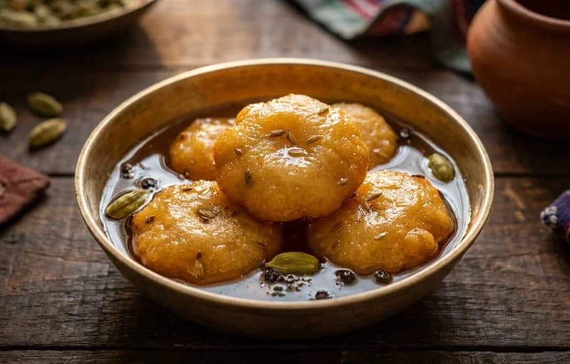 Kakada Jhola, Bhaja Bhaat and Kachumber Salad - Recipe 1