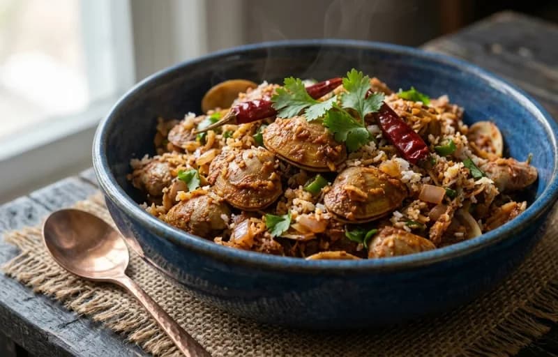 Kalva Sukke, Ukda Tandul and Sol Kadhi - Recipe 1