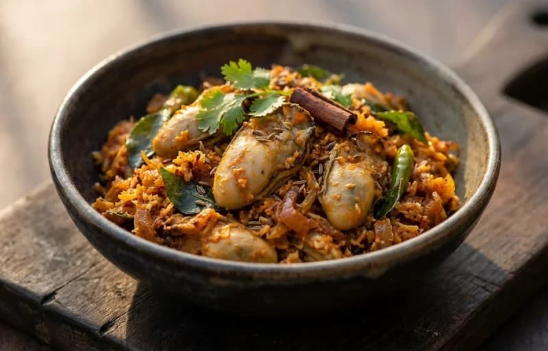 Kalwa Sukke, Jowar Bhakri and Tomato Saar - Recipe 1