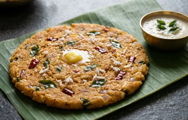 Kara Adai with Avial - Recipe 1