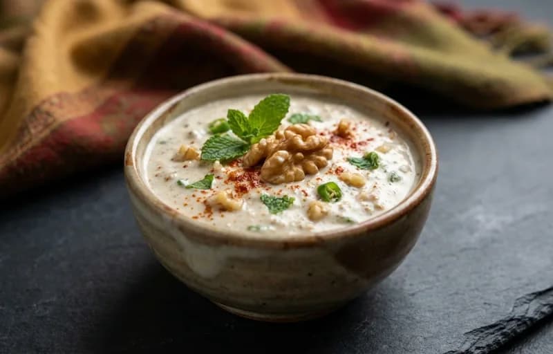 Lavasa Bread with Kashmiri Akhrot Chutney - Recipe 2