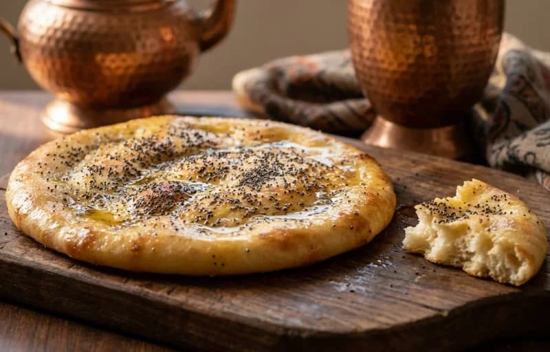 Mutton Keema Masala, Kashmiri Czot and Noon Chai - Recipe 2