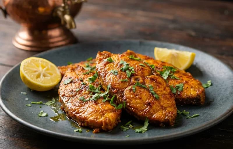 Kashmiri Fish Fry with Kashmiri Girda - Recipe 1