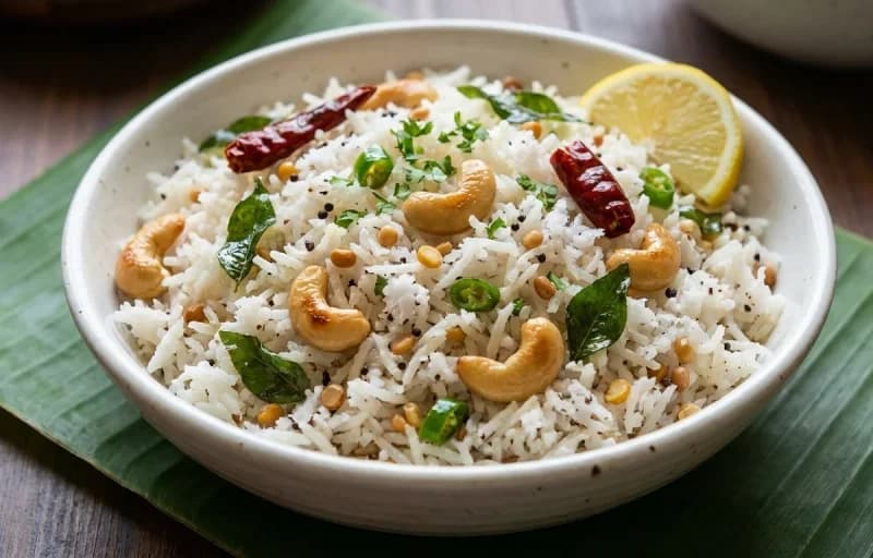 Kayi Anna, Vegetable Kurma and Cucumber Raita - Recipe 1