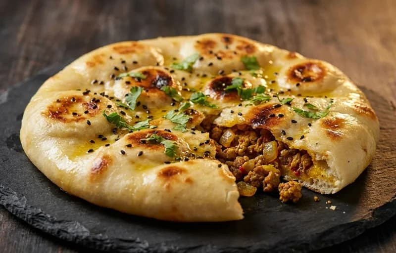 Keema Kulcha with Mint Raita - Recipe 1