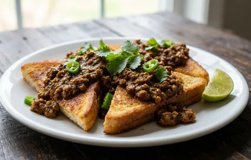 Keema Pauruti with Masala Chai - Recipe 1