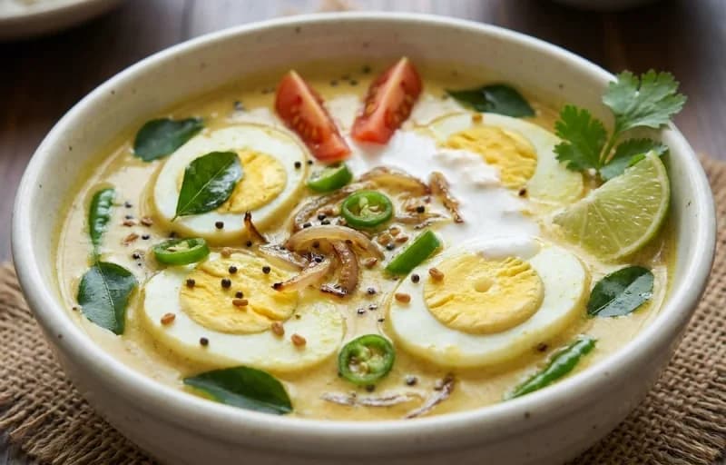 Kerala Appam with Kerala Egg Molee - Recipe 2