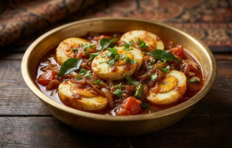 Parotta with Kerala Egg Roast - Recipe 2