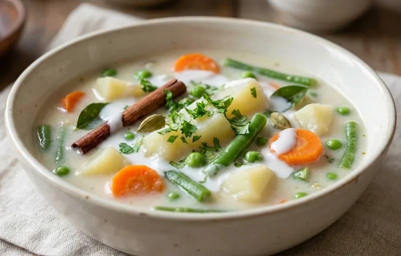 Kerala Appam with Kerala Ishtew - Recipe 2