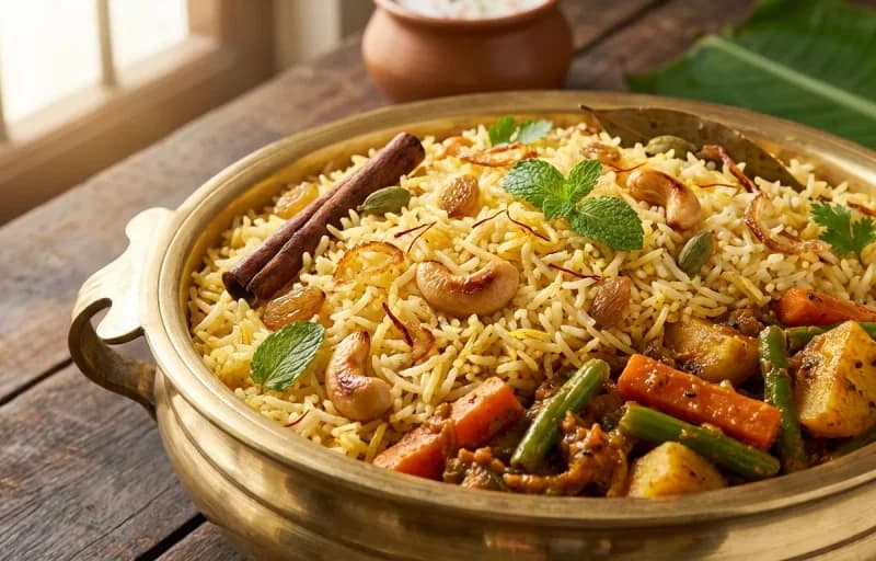 Kerala Vegetable Biryani
