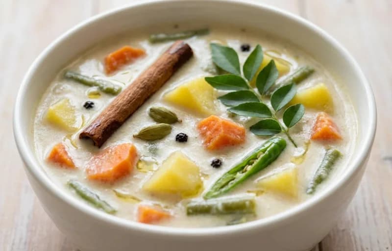 Kerala Appam with Kerala Vegetable Stew - Recipe 2