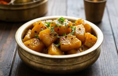 Khatta Meetha Kaddu Sabzi