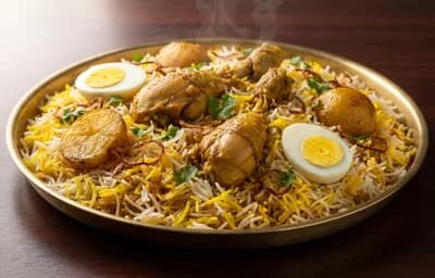 Kolkata Chicken Biryani