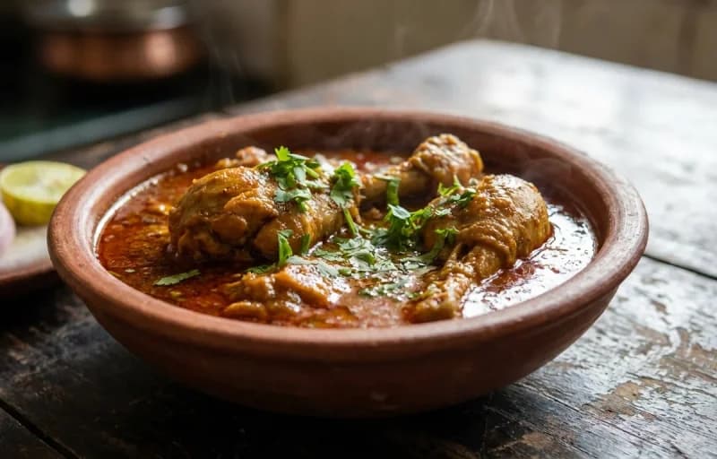 Kombdi Rassa with Medu Vada - Recipe 1