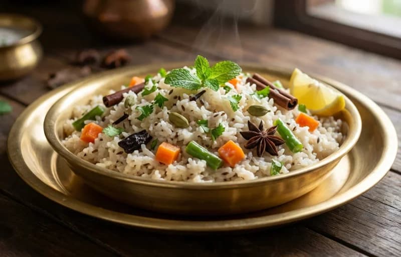 Kongu Pulao with Curd - Recipe 1