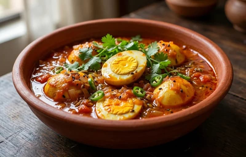 Koni Tenga, Steamed Basmati Rice and Aloo Bhaji - Recipe 1