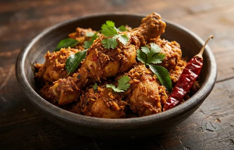 Kori Sukka with Goan Sannas - Recipe 1