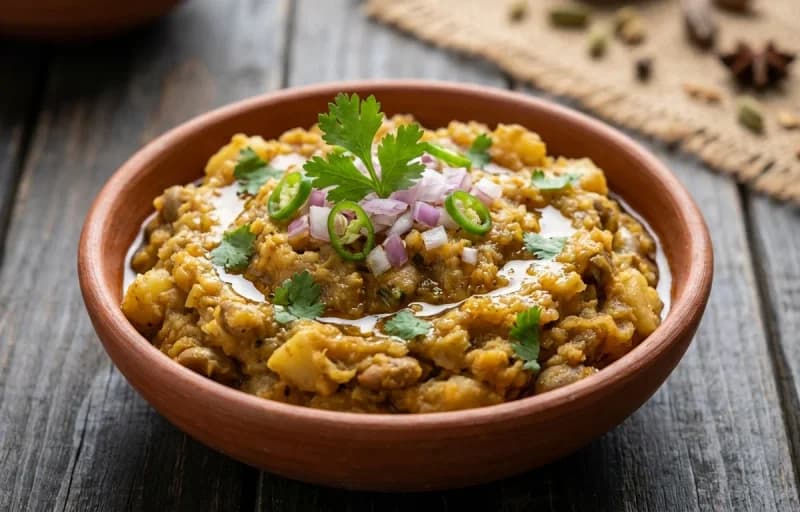 Kothal Guti Pitika with Ruti - Recipe 1