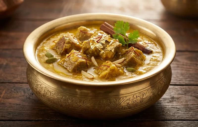 Kundan Qaliya with Saffron Sheermal - Recipe 1