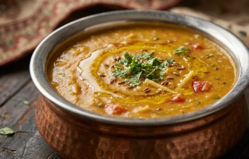 Langar Dal, Roti and Sirke Wale Pyaaz - Recipe 1