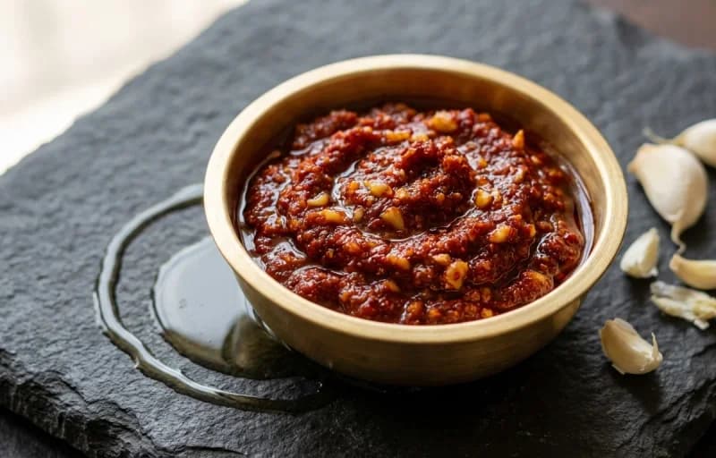 Juwar no Rotlo, Lasan ni Chutney and Ghee - Recipe 2