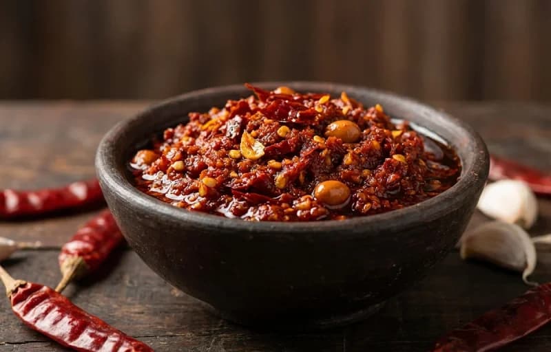 Alu Vadi with Lasun Chutney - Recipe 2