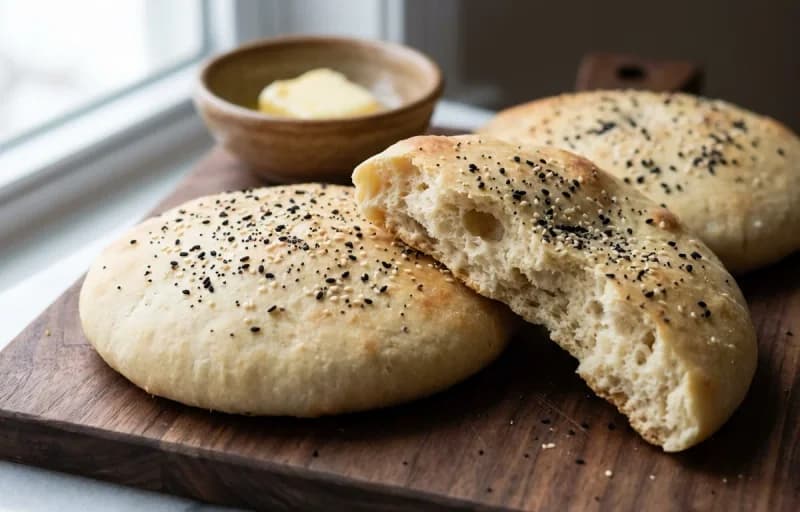 Lavasa Bread with Kashmiri Mushroom Sabzi - Recipe 1