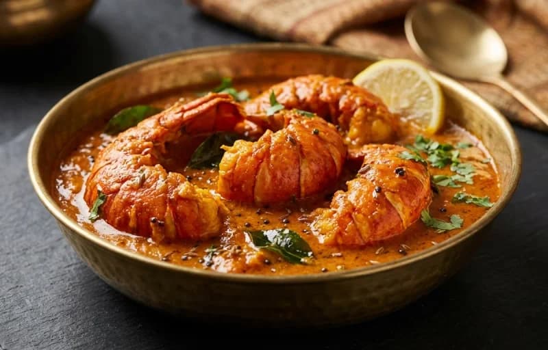 Lobster Masala with Rotli - Recipe 1