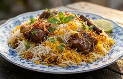 Lucknowi Mutton Biryani