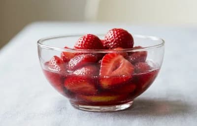 Macerated Strawberries