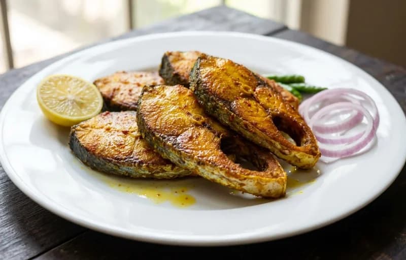 Macha Bhaja, Bihari Arna and Odia Dalma - Recipe 1