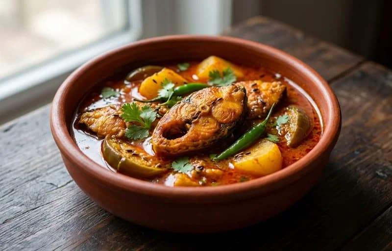 Macha Jhola, Bihari Arna and Badi Chura - Recipe 1