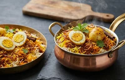 Maharashtrian Anda Biryani