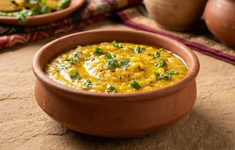 Makki ki Ghat with Masala Chaas - Recipe 1