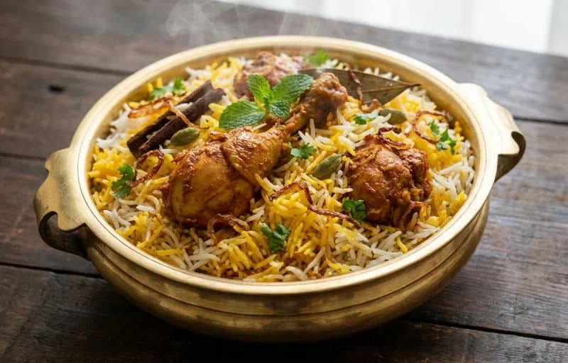 Mangalorean Chicken Biryani